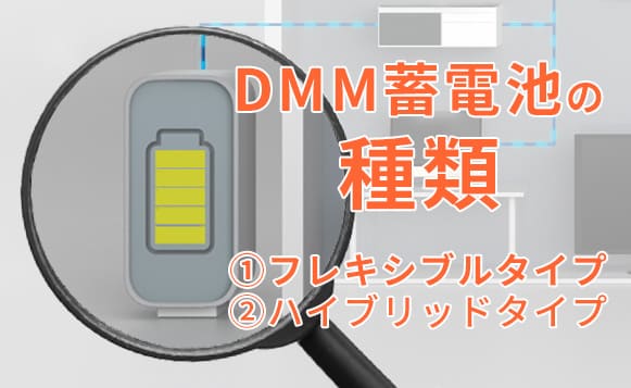 DMMの蓄電池の種類