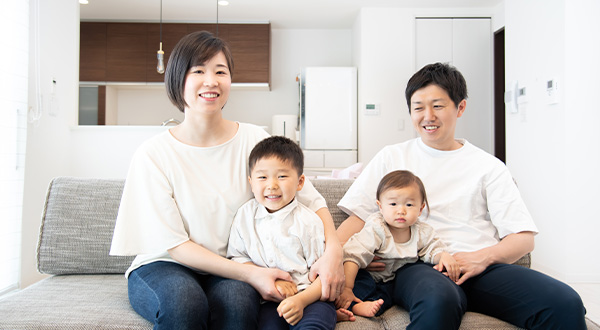 ファミリー世帯（4人以上）のシミュレーション例