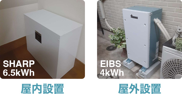 屋外設置と屋内設置で異なるポイント