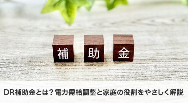 DR補助金とは？電力需給調整と家庭の役割をやさしく解説