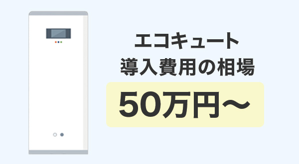 エコキュート導入費用の相場
