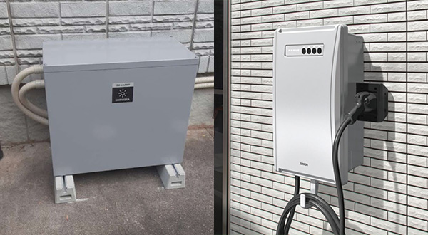 蓄電池やV2H機器への影響