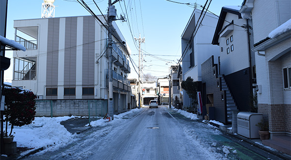 積雪・寒冷地での屋外設置の工夫