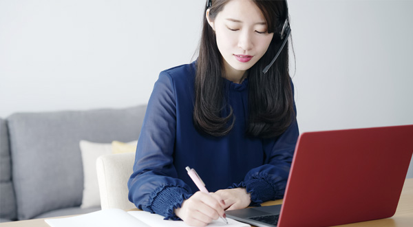 業者名・目的を確認し、記録を残す