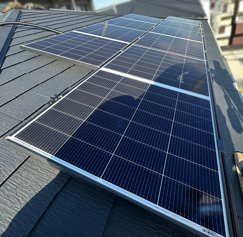 発電して貯める生活